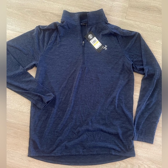 NWT Mens Under Armour Tech 2.0 1/2 Zip up - Picture 2 of 5